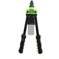 Jon Bhandari Tools Double Hold Riveter Rivet Gun 12" 300Mm With Nozzle 3.2Mm, 4Mm, 4.8Mm And Collection Bottle