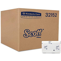 Scott Essential Multi Fold Hand Towel 32152 - M Fold Towel - 40 Packs X 150 Sheets - White Folded Towel Sheets 21 Cm X 20 Cm (6000 Total)