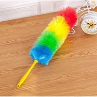 Lirabs Durable, Light Weight Static Multipurpose Microfiber Feather Duster For Household Office Car Dusting Cleaning, 4 Centimeters