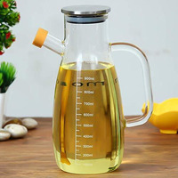 Femora Oil Dispenser | Glass Oil Bottle | 1 Year Warranty | Cooking Oil Dispenser 1000Ml Pack Of 1 Oil Bottle