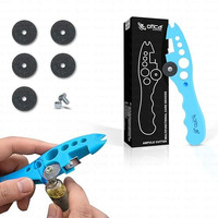 Otica Ampoule Cutter For Doctors Nurse, Glass Bottle Cap Remover Cutter Ampule Breaker For Hospital And Clinic (Blue)