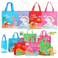 Sillyme Fabric 12Pcs Small Return Gift Bags Birthday Party For Kids-Gift Covers For Return Gifts,Small-Hand Bag For Kids-Birthday Return Gifts For Kids Age 8 12 3 4 5,Multicolor