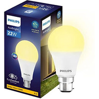 Philips 22-Watt Led Bulb |Acebright High Wattage Led Bulb|Base: B22 Light Bulb For Home | Golden Yellow, Pack Of 1