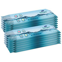 Dignity Spongee Soft Body Cleansing Wet Wipes For Adult, 240X300 Mm, 10 Wipes/Pack (Pack Of 12), 120 Wipes