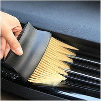 Emergity Car Interior Cleaner, Car Ac Vent Cleaner Brush, Dash Board Cleaner Brush, Ac Vent Cleaner For Car, Car Interior Duster | Pack Of (1), Polypropylene Handle