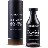 The Pro Stuff - Ultimate Car Leather Conditioner | Shine, Nourish, Protect | Easy Apply, Long Lasting, No-Residue | Leather Care For Car, Upholstery, Couch, Glove, Jacket, Purse, Shoe | 295Ml
