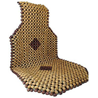 Q1 Beads Xlbg Wooden Beads Car Accessories Seat Cover Cushion For Log Drive (Universal Fit, 1 Pack)
