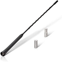 Sarte Car Long Range Am/Fm Replacement Audio Antenna Compatible For Car I20, Baleno, Swift, Verna, New I10, Grand, City, Jazz, Cr-V (Black)