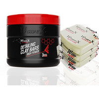 Wavex Car Cleaning Kit | Clay Bar (100G X 3) | Premium Car Detailing Clay Fallout Removes Environmental Deposits | No Scratches No Swirls Guaranteed