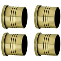 Fast Wtw02 Heavy Brass Antique Wall To Wall Concealed Brackets For 1 Inch Stainless Steel Curtain Rod (4)