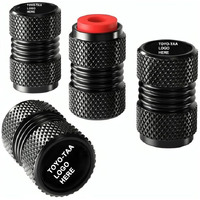 Greenworld Black Metal Car Tyre Valve Cap Air Cap Car Tyre Valve Stem Cap Air Covers With Logo (Oy-Otaa)