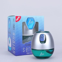 Cycle Lia Car Freshener Gel|Aqua Dream (Serene) Fragrance 45 Gm|Lia Dashboard Gel Car Air Freshener|Car Perfume Car Accessories