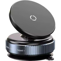 Auriglo [2025] Magnetic Car Mount With Ultra Vacuum Suction Cup  360 Rotatable Dashboard & Windshield Holder For Iphone 16 15 14 13 12, Samsung Galaxy, Android  Black