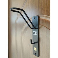 Brahmaji Brand Premium Helmet Holder Biker Jacket Hanger | Keys Laptop Bag Gloves Hanger | Wall Mountable Multipurpose | Unique Helmet Inner Material Safe 2024 Model