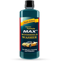 Max Windshield Washer Fluid Concentrate (500 Ml)  Anti-Freeze Formula | Car Windshield Cleaner, Streak-Free Wiper Fluid | Lubricates Wipers, Removes Bugs, Grime & Water Spots For Crystal Clear Vision