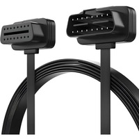 Meridiansemi Obd2 Extension Cable For All Cars 60Cm Cable 16Pin Connector Male To Female Extension Cable Obd2 Connector For All Obd2 Reader & Obd2 Scanner