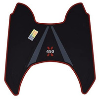 Ramanta Ather 450X Floor Mat Anti-Slip Foot Mat Anti Skid Scooter Floor Mat/Foot Mat Dustproof Heavy Quality Foot Mat Compatible With For Scooter/Scooty 450 X & 450 Plus Rubber (1 Pc, Multi-Colored)