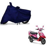 Auto Hub Water Resistant Bike Body Cover For Tvs Scooty Pep Plus - Navy