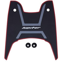Grandbiker Anti Skid Scooter Rubber Foot Mat/Floor Mat For Jupiter 125 (Black)