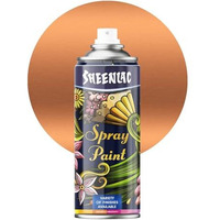 Sheenlac Spray Paint (Aerozol) - Standard - 400Ml - Quick Drying | Gloss Finish For Metal, Wood And Walls | Waterproof Oxidation Resistant (Bronze & Copper, Copper 140)