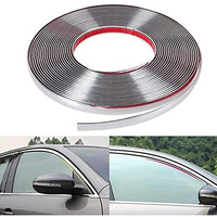 Sarte Sa55B55 Car Window Chrome Beading Roll Meter | Chrome Beading Roll Meter For Car (5 Meter Apx)