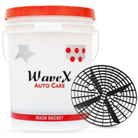 Wavex Grit Safe And Detailing Car Wash Bucket, Plastic
