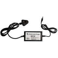 Synocare Lithium Ion 42 Volt 2A Battery Charger For 36 Volt Lithium Ion Battery For Electric Bike/Electric Cycle With Auto Cut Off And Led Indicator