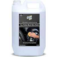 Cleansol Tyre Polish Liquid For Car, Bike, Scooter & All Vehicles | High Gloss Black Shine Spray | Long-Lasting Water-Resistant Formula | 5 Litre