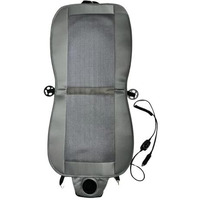 Brogbus Polyester Car Cooling Ventilated Seat Cover With Inbuilt Fans And Speed Control For Driver Seat (Supports 12V To 24V, Grey)