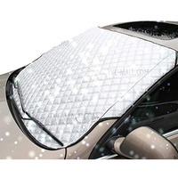 Zesi Heavy Quality Heat Reflective Front Windshield Sun Shade For All Cars (Anti Dust, Anti Uv, Anti Snow)