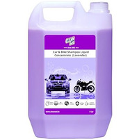 Cleansol Car & Bike Wash Shampoo Concentrate | High-Foaming, Ph-Balanced, Paint-Safe Formula | Thick Suds With Shine Boost | Works With Foam Cannon & Bucket Wash | Lavender Fragrance - 5 Ltr