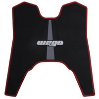 Grandbiker Wego Foot Mat Rubber Anti Skid Floor Mat Compatible With Wego Scooter, (Black, Grey & Red)