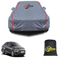 Garrege New Verna Car Cover Waterproof With Free Bag And All Weather For Car Cover,100% Waterproof Outdoor Car Covers Rain Snow Uv Dust Protection. Custom Fit,Grey