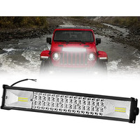 Fabtec Car Led Focus High Power Led Bar Light Spot + Flood Beam Cree Led Fog Light Beam Light Off-Roading For All Cars Bar Light [96 Led 21 Inch]