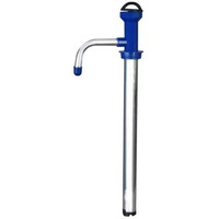 Meteor Kitchen Stainless Steel Oil Transfer Pump Portable Hand Pump For Cooking Oil Tin Can Extraction Blue (Pack Of 1)