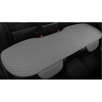 Brogbus Car Seat Cover Protector Mat Back Cushion Car Seat Mat (Grey, Pack Of 1) (Only Rear Seat Mat) | Polyurethane