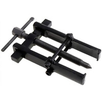 Inditrust 2 Jaw Carbon Steel Forged Bearing Gear Puller Remover Twin Legs Gear Removal Hand Tool Gear Puller Suitable For Inside & Outside (3Inch (38X65 Mm))