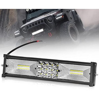 Fabtec 60 Led 11 Inch/28 Cm Mercury Led Bar Light Led Fog Light For Cars (11 Inch,White)