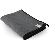 Auto Hub Big Size- 90 X 60Cm Microfiber Cloth For Car - Ultra Soft - Suede Edges & Dual Sided Microfiber Cloth - Lint & Streak Free Car Cleaning Cloth - Multipurpose Car Wash Cloth For Drying-1Pc,Grey
