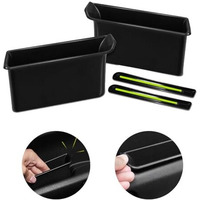 Sthira Car Organizer Case Front Row Door Handle Modification Organizer Case For Accessories Universal Plastic Door Handle Car Storage Box For Suzuki Jimny Jb64 Jb74W 2019-2024