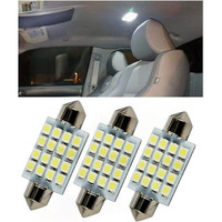 Sarte 16 Smd Led Roof Light White Dome Light For All Car (3 Pcs)