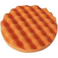 Inditrust New Car Clean Polishing Wave Foam (Sponge) Buffing Waxing Pad 7Inch For Fitting To 7Inch Backing Pad Metal Polisher (1 Pc)