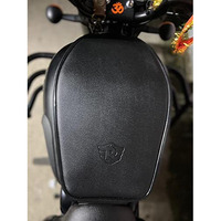 Sahara Seats Compatible With All New Classic 350/ Be Reborn/Next Gen Pocket Tank Cover (Black)