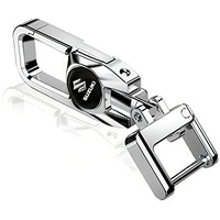 Greenworld Silver Color Key Chain Heavy Duty Keychain For Suzu-Ki/Dzire/Swift/Breeza/Scross/Baleno/Alto/Wagonr/Xpresso/Ciaz/Ignisar (Only Keychain)