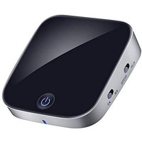 Cubetek Bluetooth V5.0 Transmitter Audio Adapter, With Digital Optical/Toslink/Spdif, 3.5Mm Aux Connect, For Tv, Pc, Ipod, Psp, Playstation, Support Aptx Low Latency