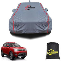 Garrege Mahnidra Xuv 300 Car Cover Waterproof With Free Bag And All Weather For Car Cover,100% Waterproof Outdoor Car Covers Rain Snow Uv Dust Protection. Custom Fit (Grey)