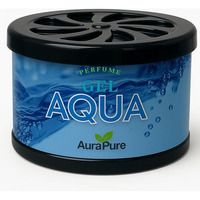 Aurapure Aqua Car Perfume Gel  100G Organic Air Freshener For Dashboard  Long Lasting Fragrance  Leak-Proof Gel  Made In India  60 Days Freshness