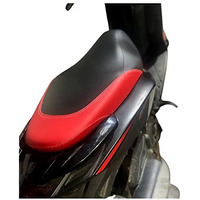 Sahara Seats Aprilia Sr 150/160 Leather Finish Seat Cover (Back W Red)