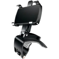 Flenzy Car Dashboard Phone Holder Mount, 360-Degree Rotation, Universal Clip Design, Black