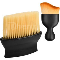 Dharu 2 Pcs Combo Auto Interior Dust Brush|Car Cleaning Brush Duster|Soft Bristles Detailing Brush Dusting Tool For Dashboard|Air Conditioner Vents, Leather,Dashboard,Scratch Free